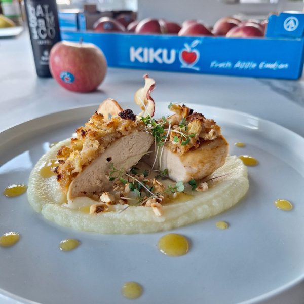 Chicken breast fillet with KIKU